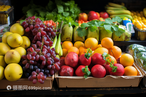 琳琅满目的水果世界 认识水果店的各类产品